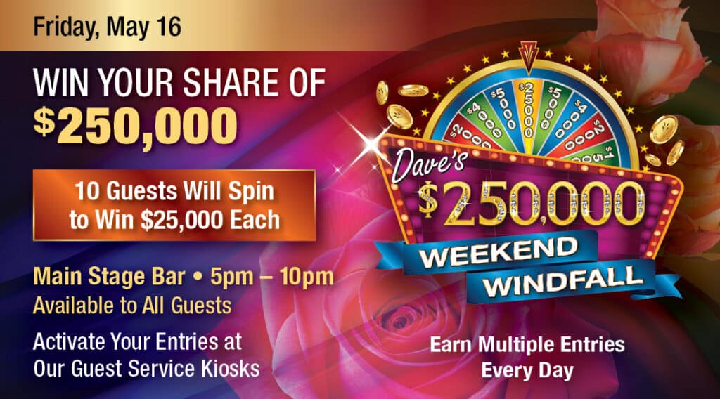 Dave's Weekend Windfall May 2025